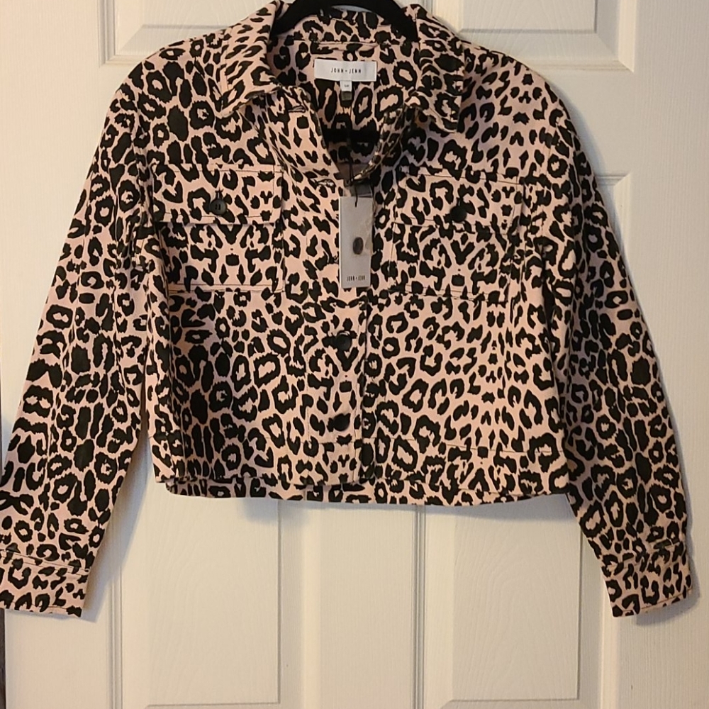 NWT John + Jenn Pink Panther Jacket NWT